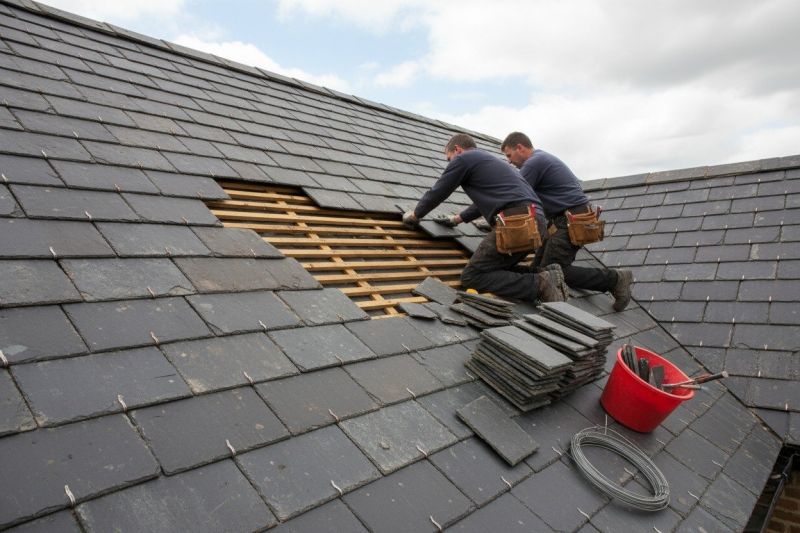 Slate Roof Installation